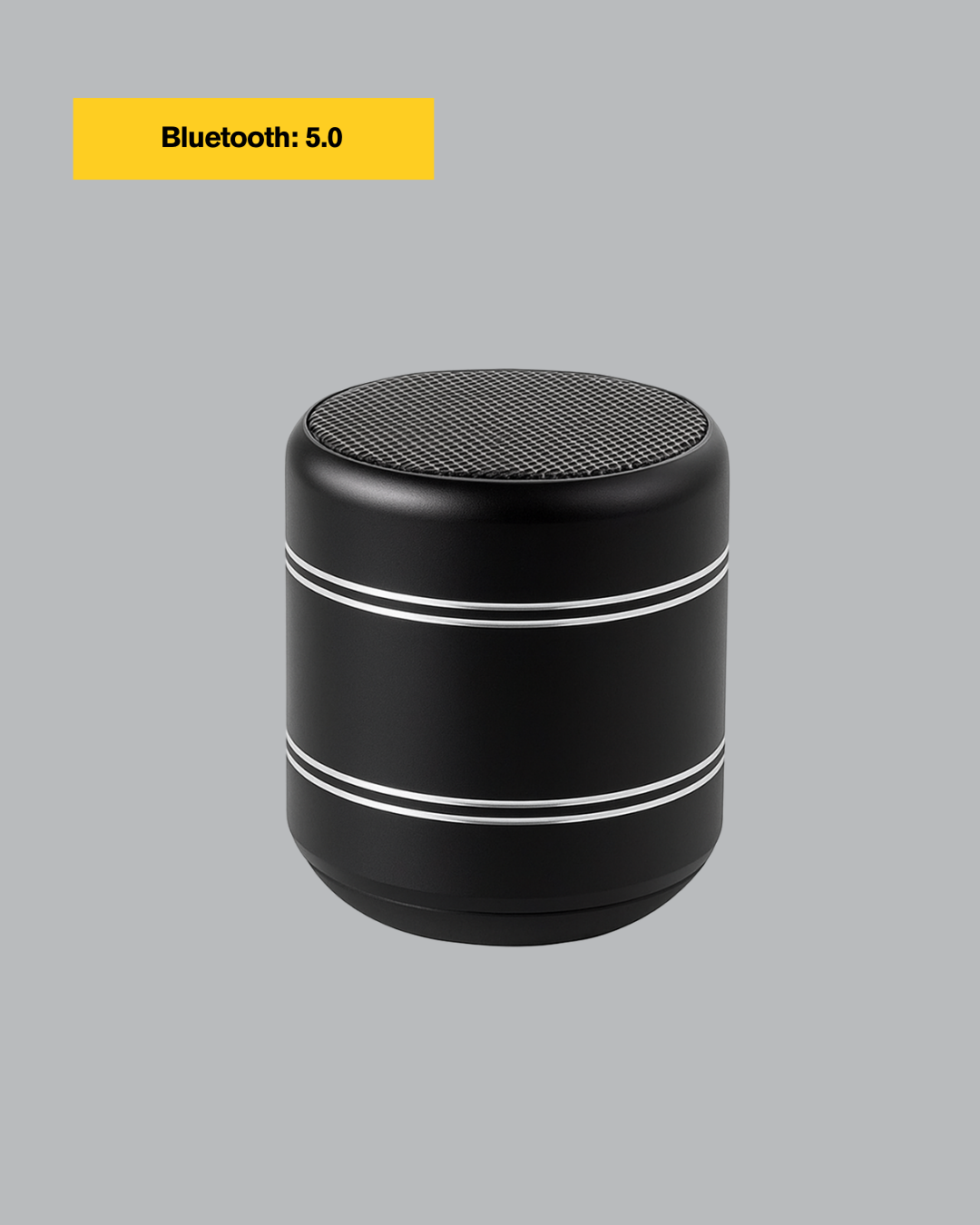 Taşınabilir Silindir Tasarım Bluetooth 5.0 Hoparlör Yüksek Bas Performanslı Yeni Nesil