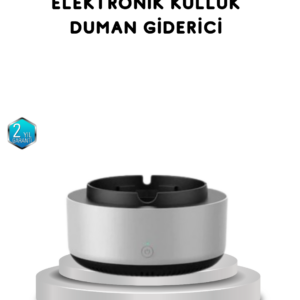 Sigara Dumanı ve Koku Giderici Hava Temizleyici Küllük – 2 Katmanlı Filtreli