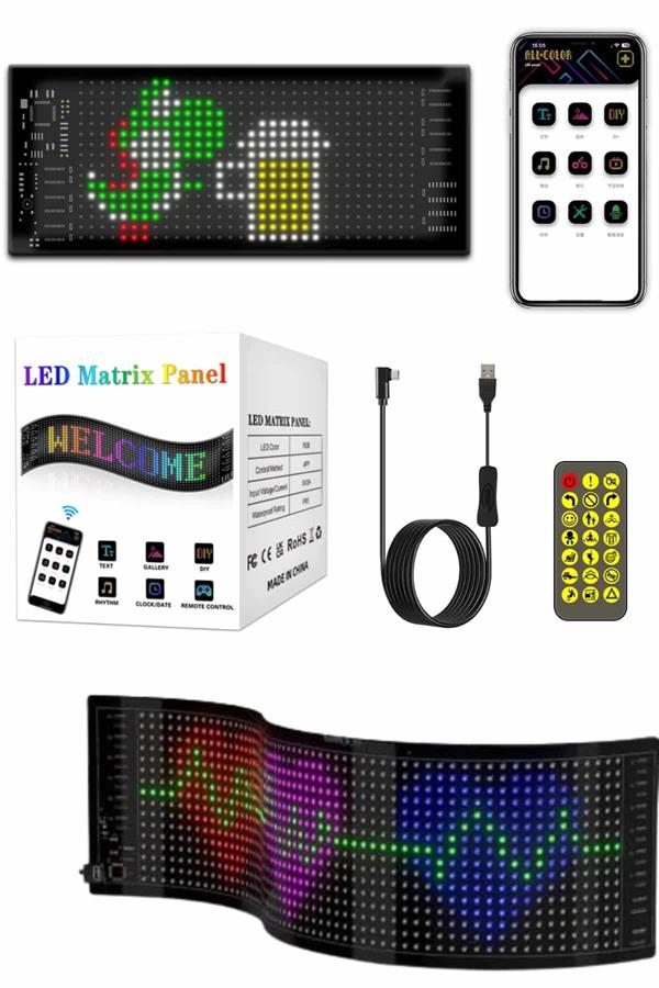 Led Panel  Led Uzaktan Kumandalı Telefon Kontrollü LED Ekran