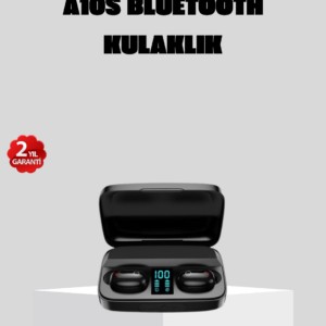 A10s Kablosuz Bluetooth Kulaklık – 1800mAh Powerbank, Otomatik Eşleşme, iOS/Android Uyumlu