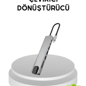 Dönüştürücü Hub – Kompakt, Dayanıklı ve Yüksek Hızlı Bağlantı
