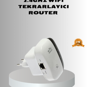 2.4G WiFi Sinyal Çoğaltıcı Router Genişletici Güçlü Antenli