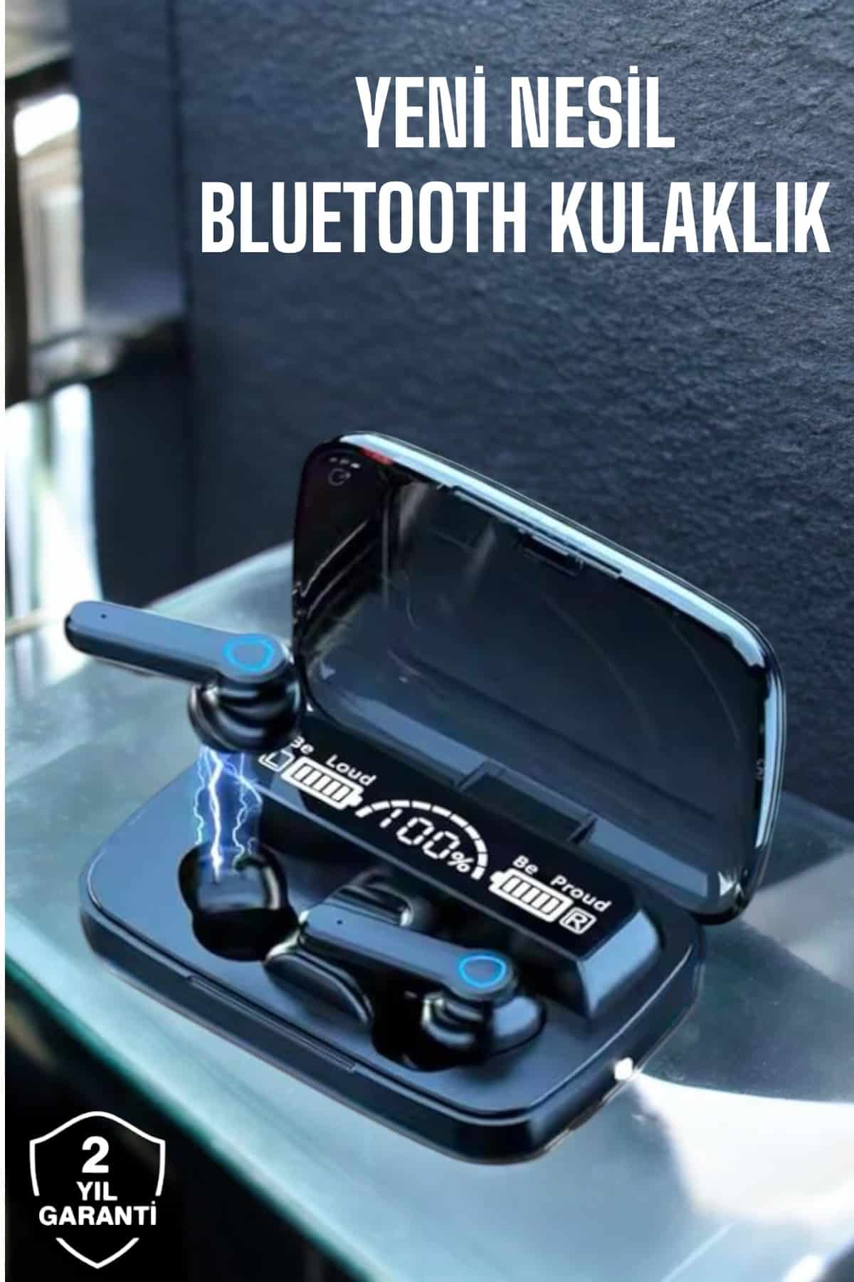 Dokunmatik Kontrol Özellikli Powerbankli Bluetooth Kulaklık