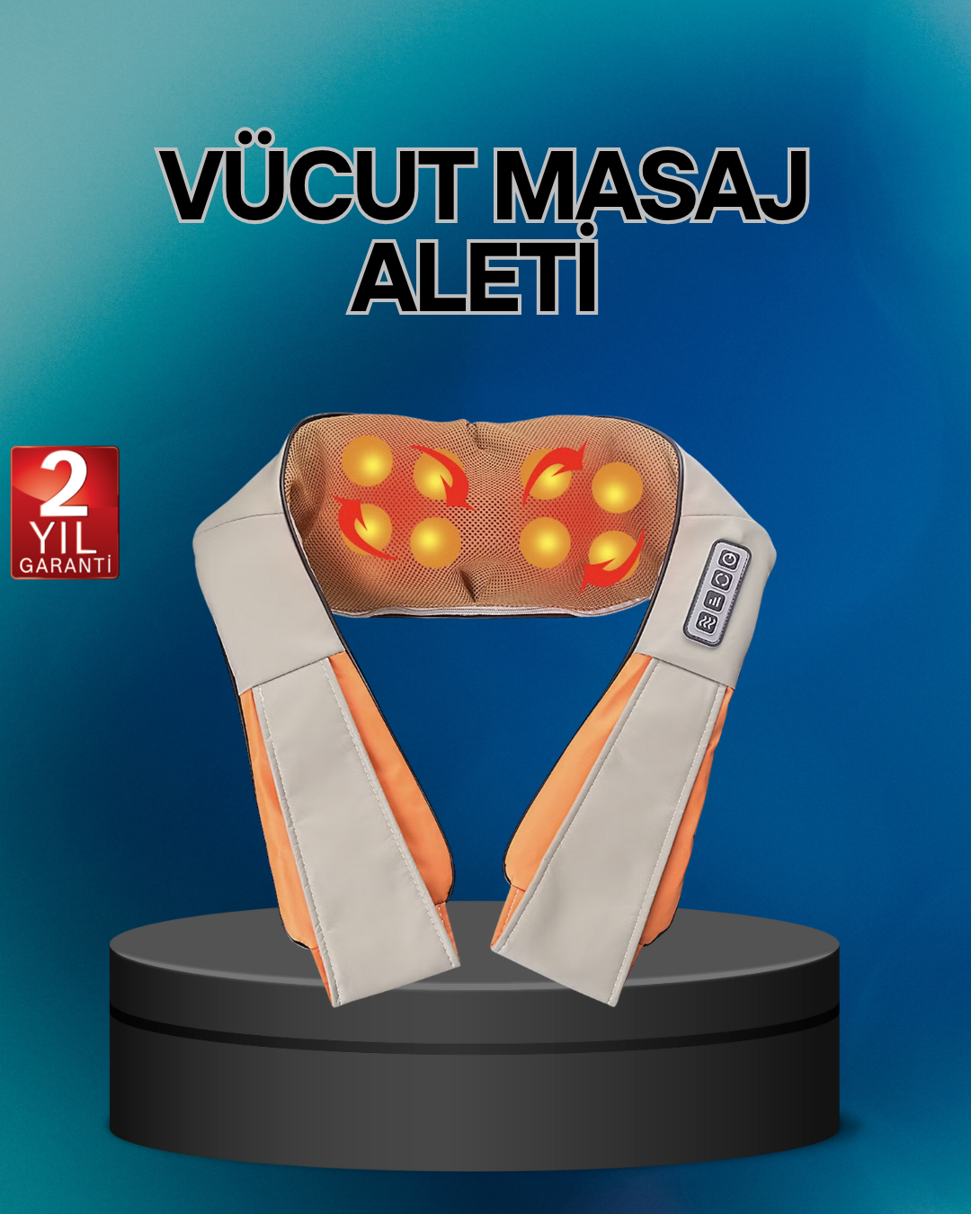 Ev ve Araç İçi Uyumlu Masaj CİHAZI