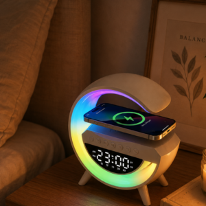 RGB Işıklı Bluetooth Hoparlör TF Kart ve FM Destekli Kablosuz Ses Sistemi