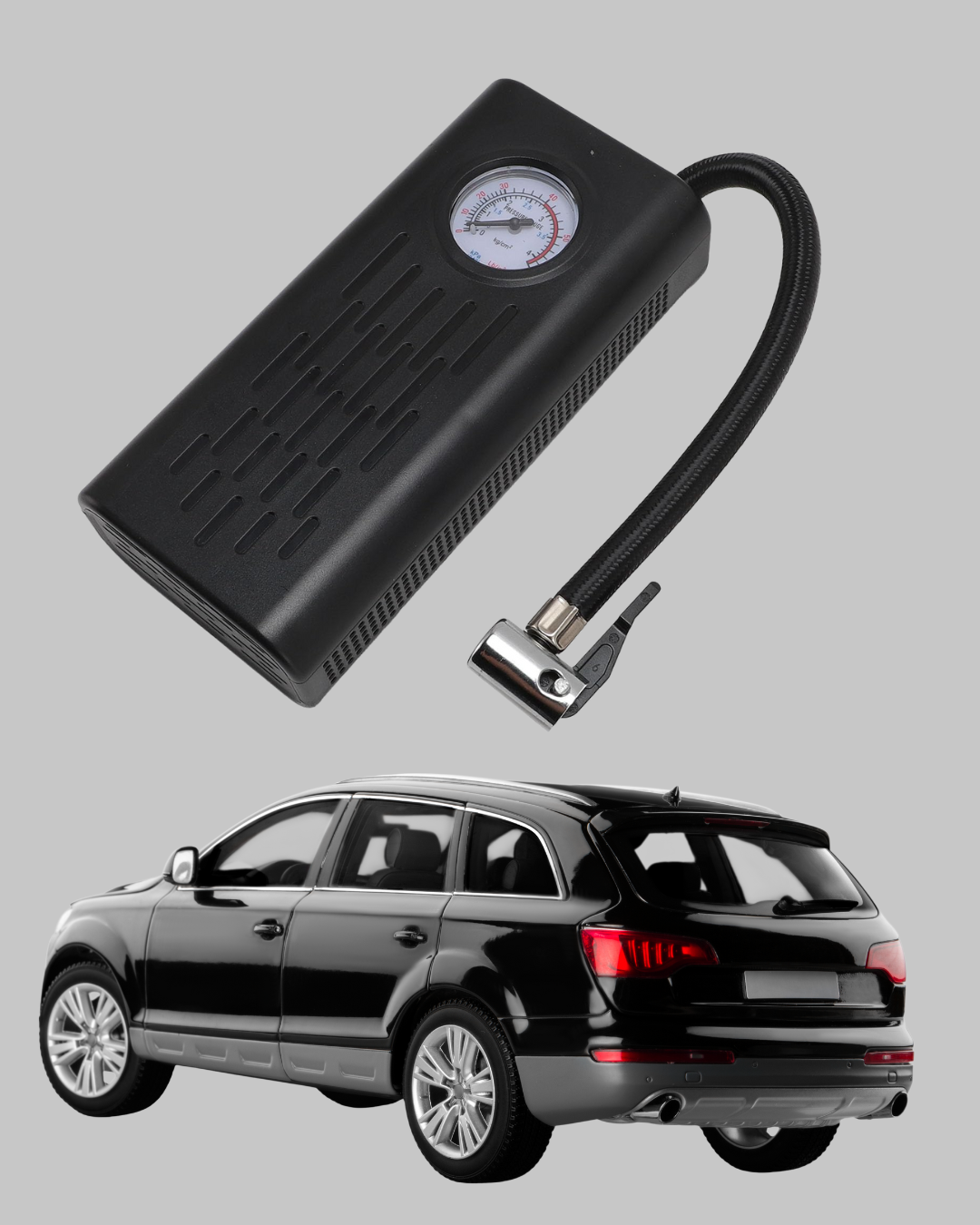 Type-C Şarjlı Güçlü Elektrikli Kompresör Motosiklet Oto Bisiklet İçin Yeni Nesil