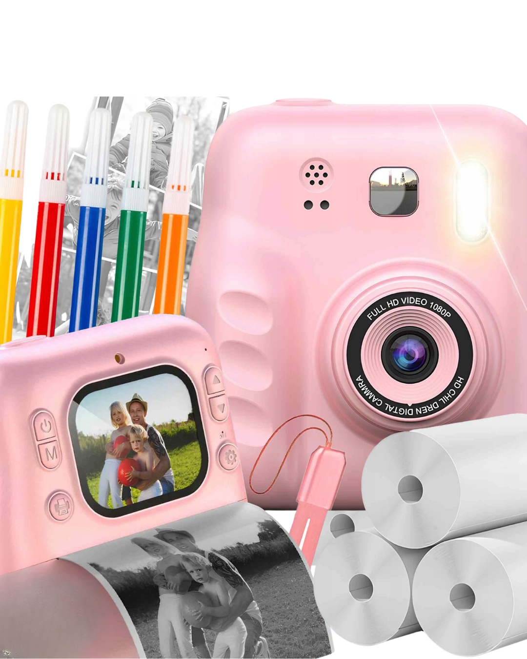 Y300H PRİNTER KAMERA PEMBE