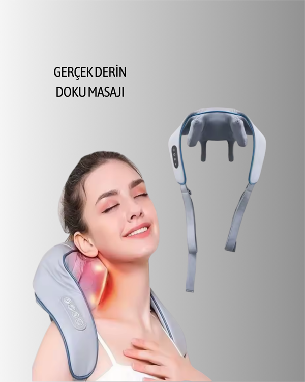 VNB-01 U Tipi Ergonomik Boyun Masaj Cihazı