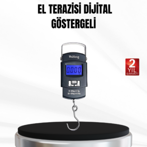 Dijital El Terazisi – Hassas Bavul Tartısı, Gülen Yüz Tasarımlı