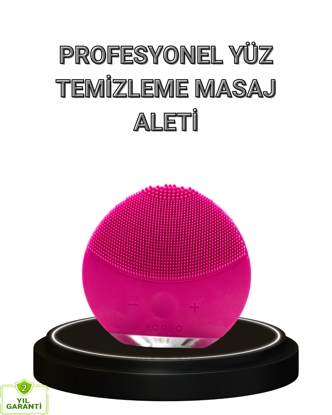 Çok İşlevli Şarjlı Yüz Temizleme ve Masaj Aleti – Derinlemesine Temizlik, Cilt Yenileme ve Kan Dolaşımı Artırıcı