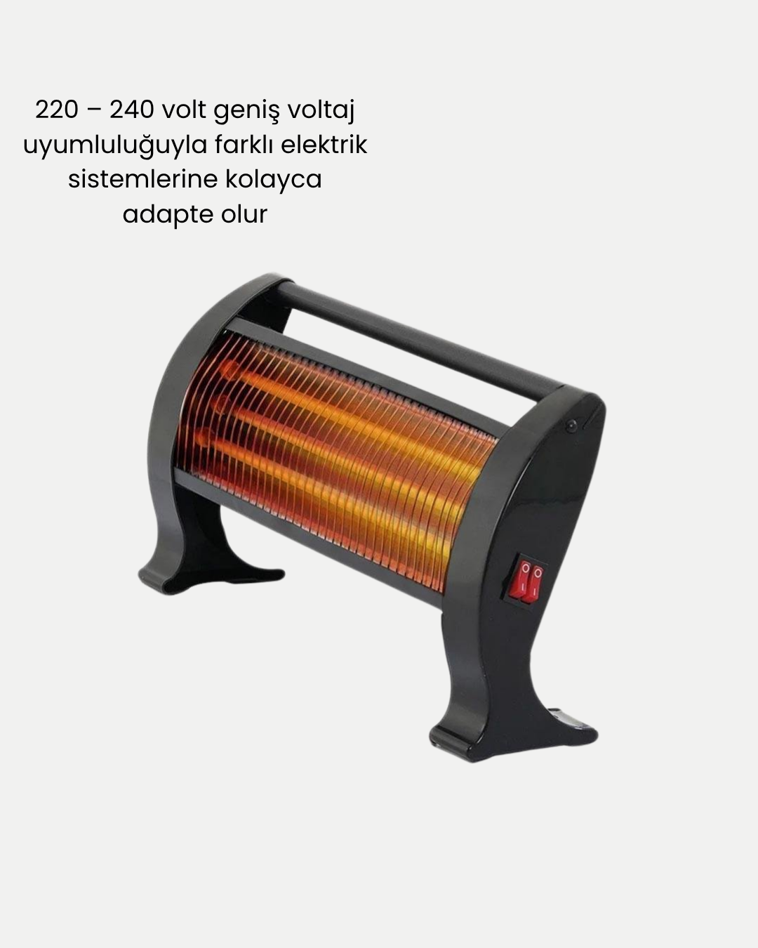 2 Yıl Garantili 1200W Ayak Isıtıcı – Soğuk Günlerde Hızlı ve Güvenli Isınma