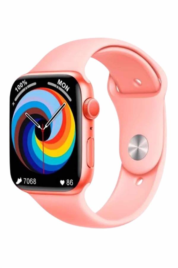 Kadınlara Özel Yeni Nesil Pembe Amoled Ekran Ultra Akıllı Saat 49MM
