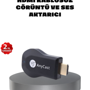 M9 Plus Kablosuz HDMI Görüntü Aktarıcı – Tak Çalıştır, iOS Android Windows Uyumlu
