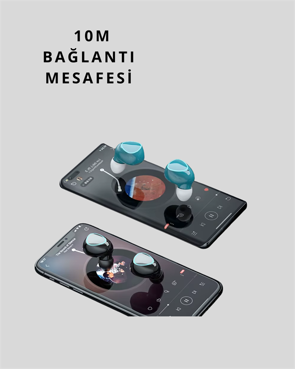 M22 Bluetooth 5.1 Kulaklık – Gelişmiş Gürültü Engelleme ve HD Çağrı
