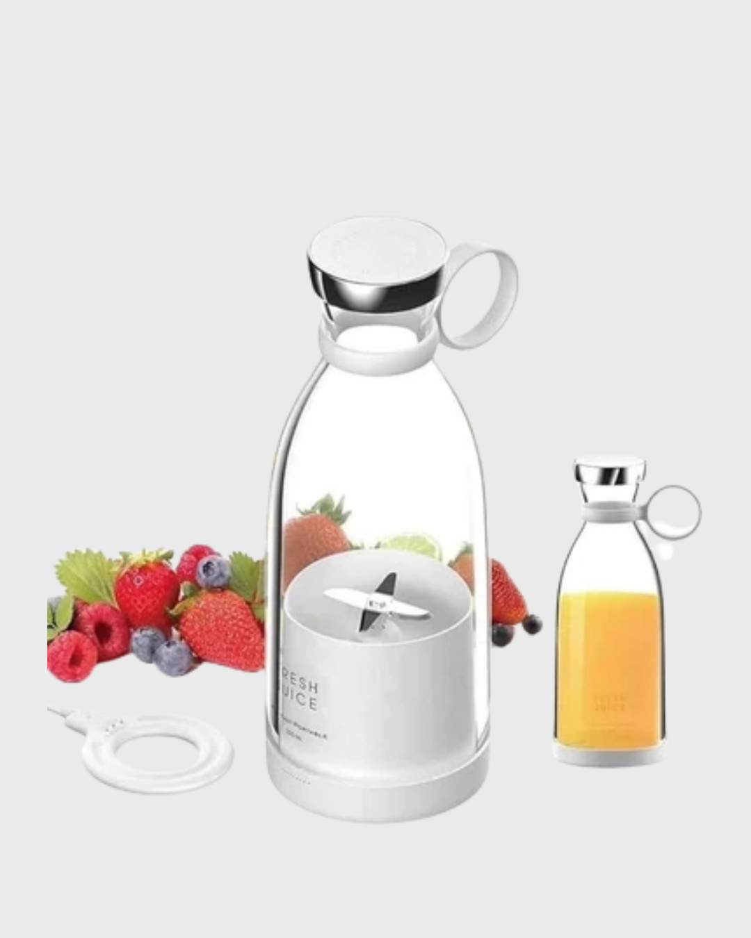 USB Şarjlı Kablosuz Blender – Taşınabilir, Kompakt ve Çevre Dostu Meyve Sıkıcı