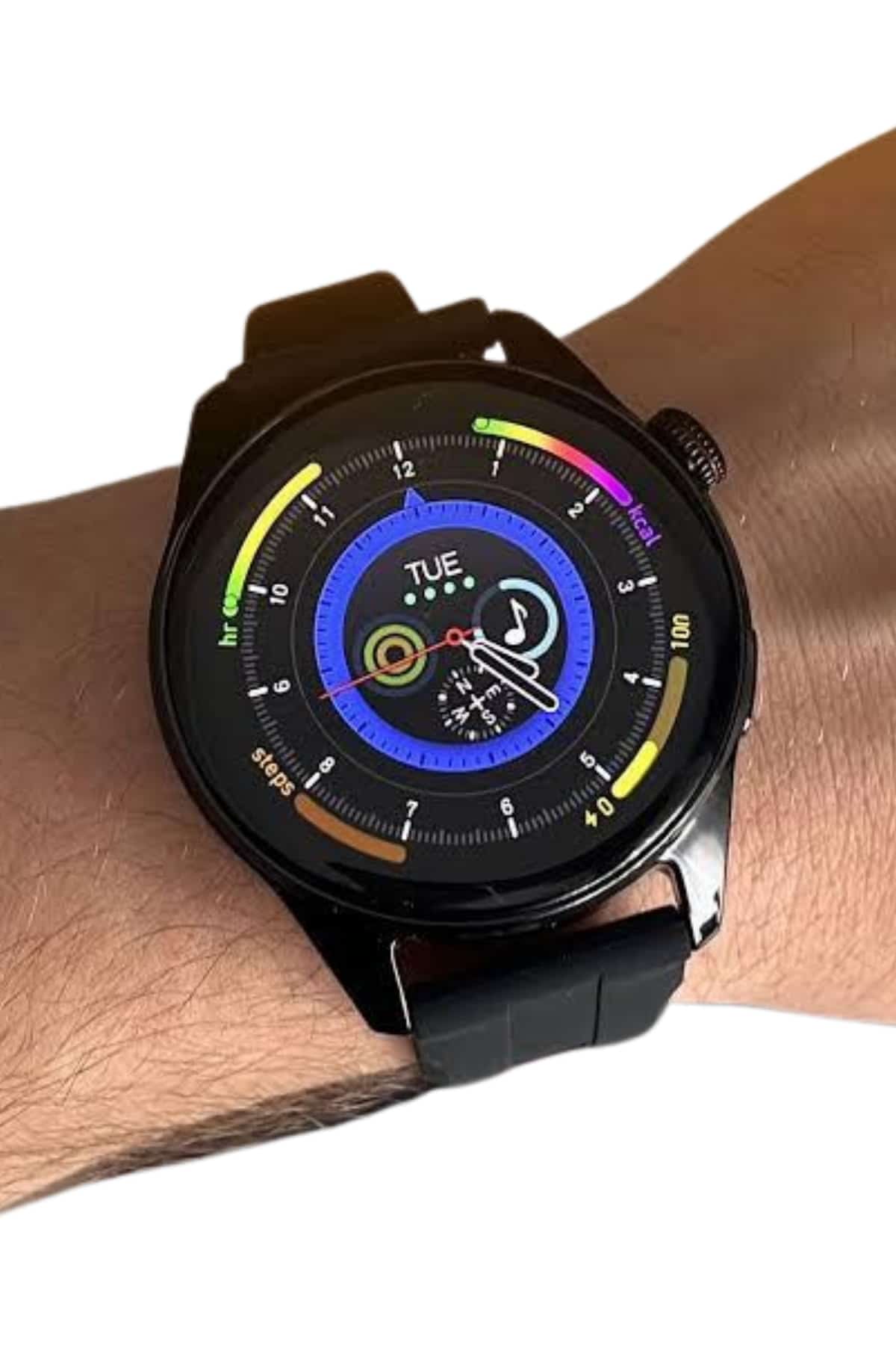 Yeni Nesil Akıllı Saat 1.5 Inç Amoled Ekran Çağrı Cevaplayabilen