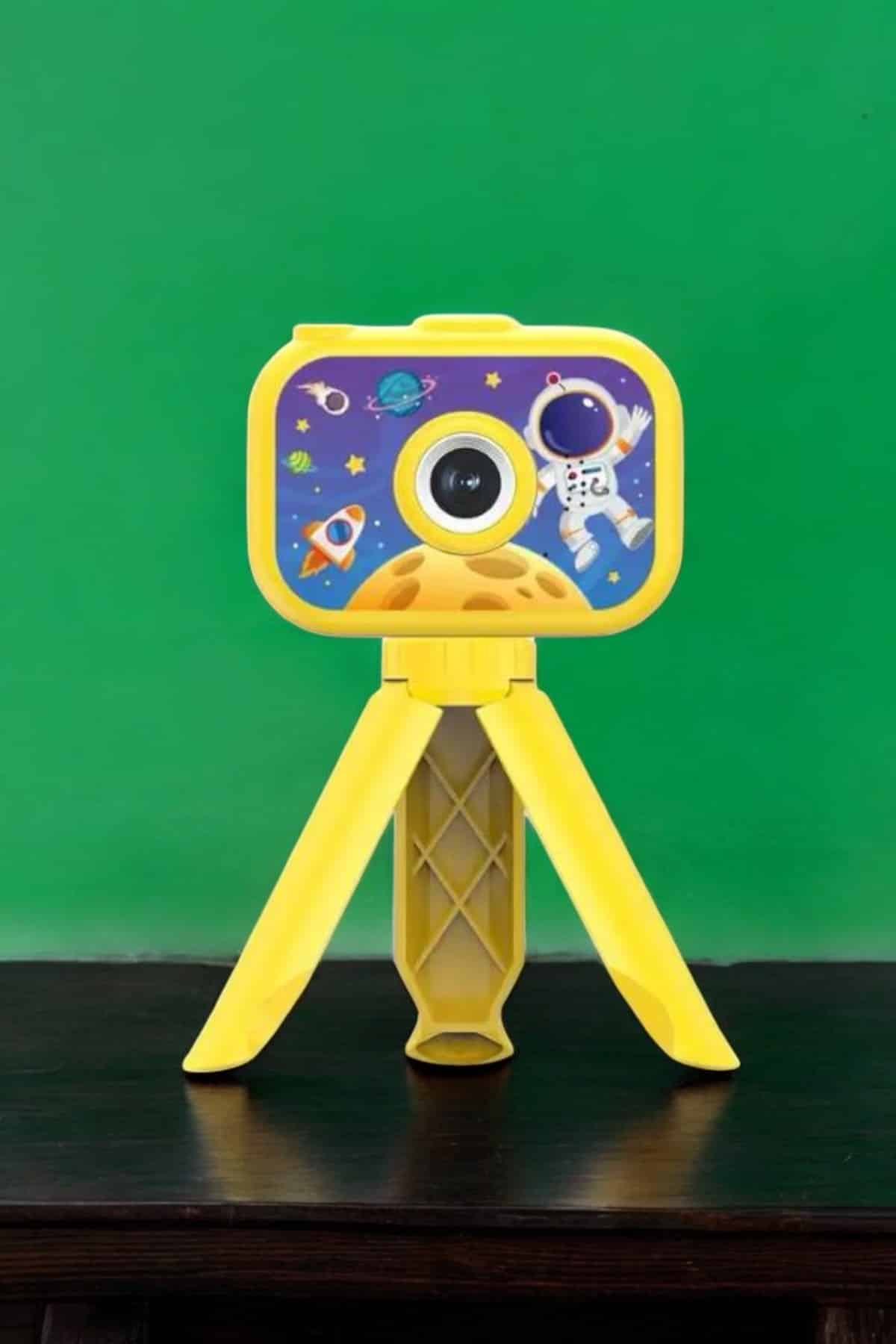 Ayaklı Mini Fotoğraf Makinesi Çocuk Için Eğitici Video Kamera