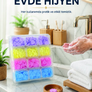 24 Adet Tek Kullanımlık Yaprak Sabun