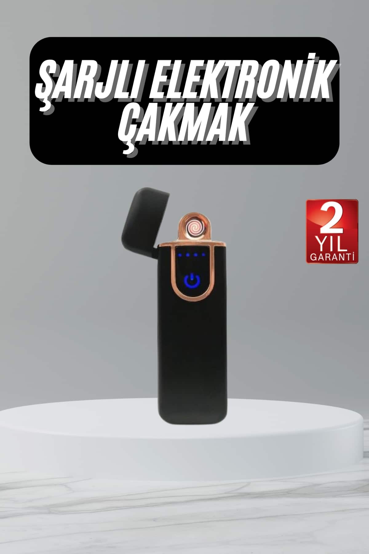 Çakmak Usb Şarj Rüzgardan Etkilenmez Elektronik Çakmak