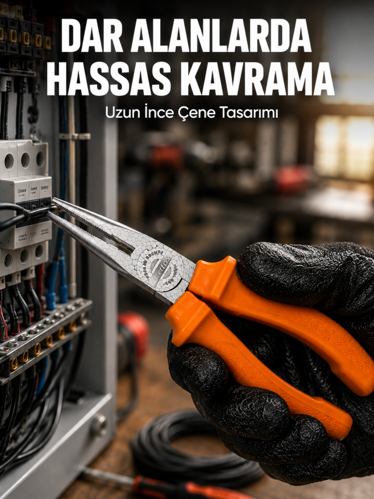 Güçlü Kavrama Sunan Profesyonel Uzun Çeneli Dövme Çelik Kargaburun