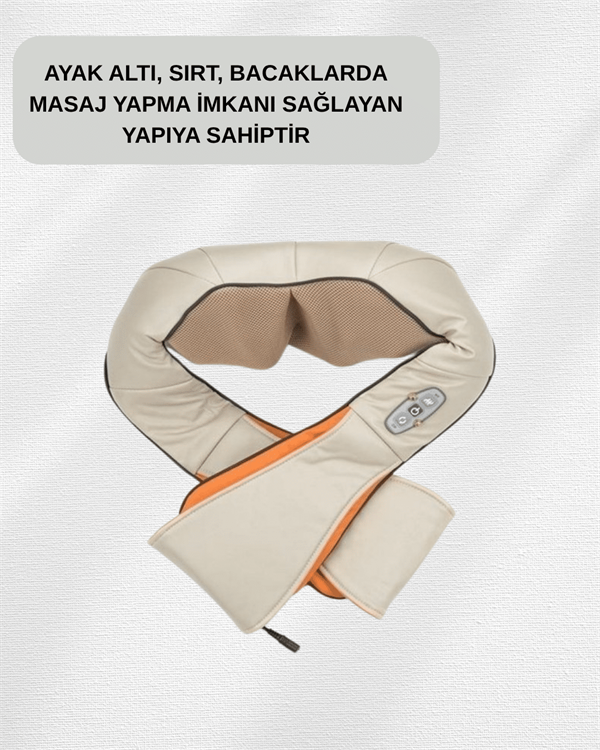 Vücut Masaj Aleti – Ergonomik Tasarım, Güçlü Ovmalı Masaj Teknolojisi