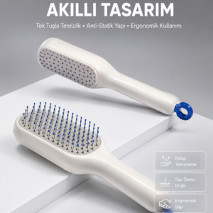 Kolay Temizlenen Fırçası Evcil Hayvanlara Özel Tüy Temizleme