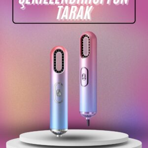 Saç Kurutma Makinesi İyon Üflemeli Saç Şekillendirici 3 Başlıklı Taşınabilir