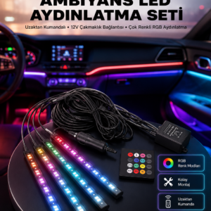 Yüksek Parlaklık Ayarlı RGB LED Ekran Kayan Yazı ve Grafik Destekli Esnek Panel