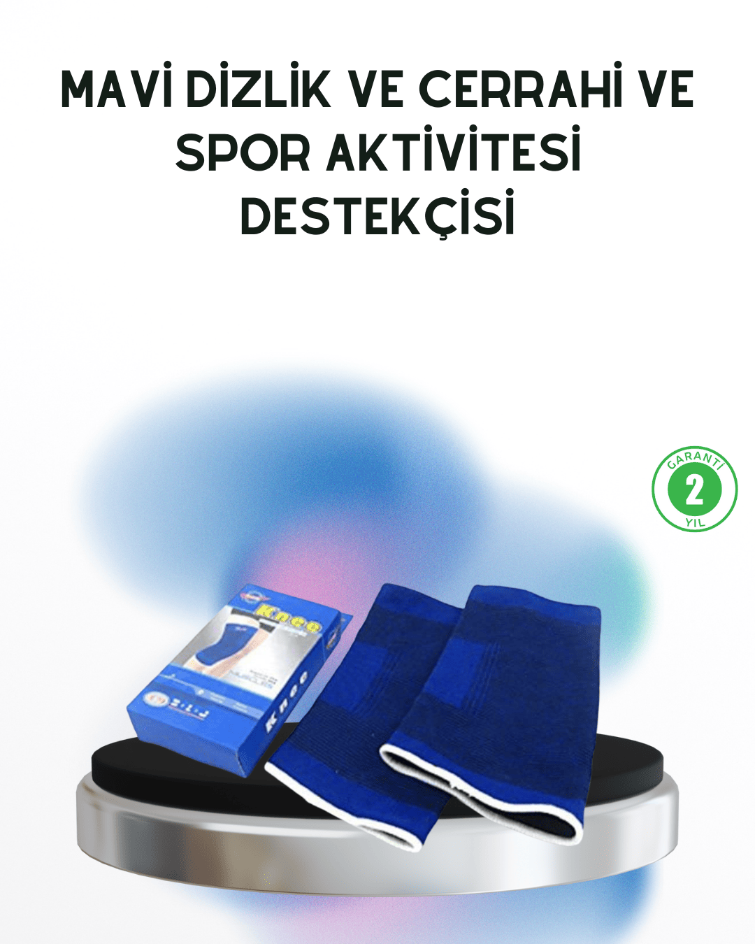 Ayarlanabilir Esnek Diz Desteği Spor ve Günlük Kullanım
