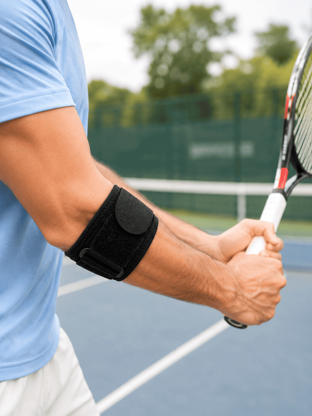 Sporcu Dirsek Bandı Tenisçi Golfçü Dirseği İçin Epikondilit Bandajı