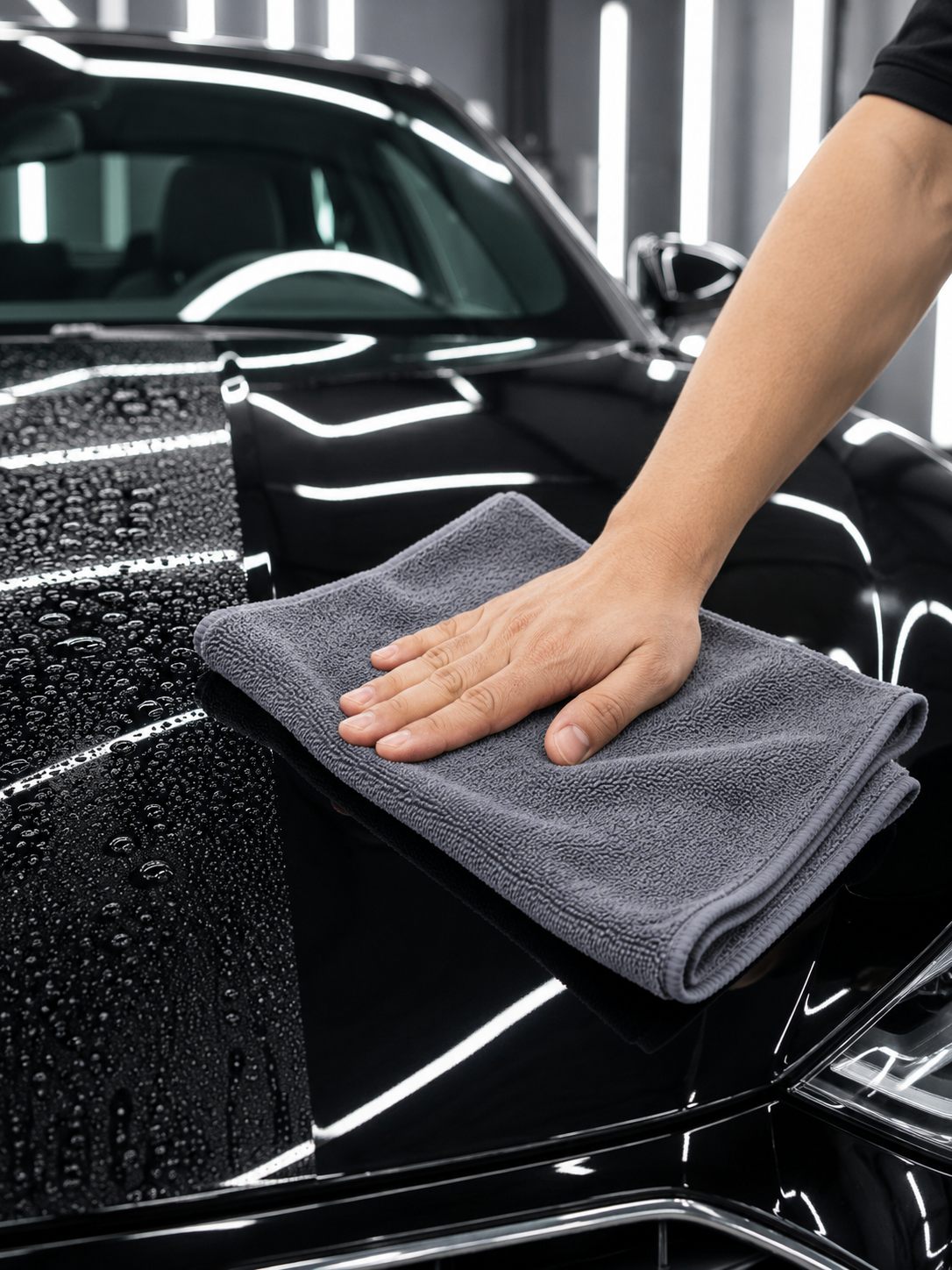 Mikrofiber Tank Bezi Araç İç ve Dış Temizlik İçin Çizmez Yumuşak Kurulama Bezi