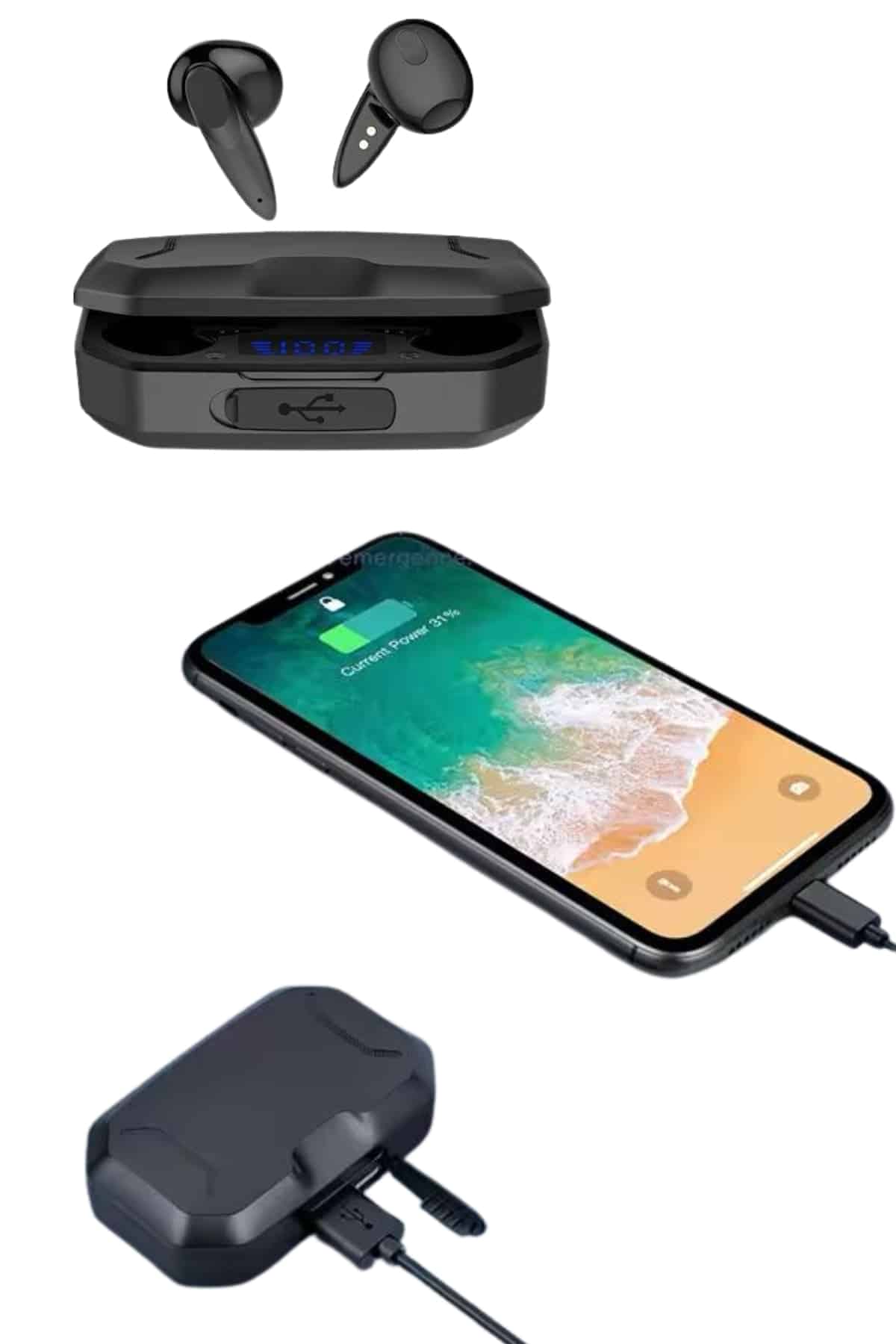 Çağrı Cevaplayabilen Akıllı Saat 5.2 Bluetooth Bağlantılı Gaming Kulaklık Yeni Nesil