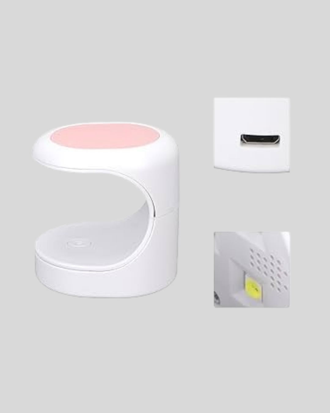 Taşınabilir Mini Oje Kurutma Makinesi 16W UV LED Hızlı Etkili Kurutucu