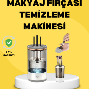 Tüm Boyutlara Uygun Otomatik Makyaj Fırçası Yıkama Cihazı