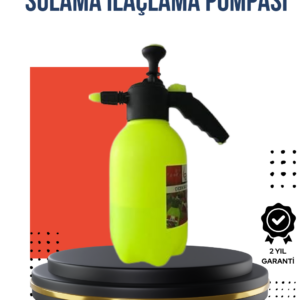 Ayarlı Nozullu 2L Basınçlı El Püskürtücü Jant Cam Temizlik Cila İçin