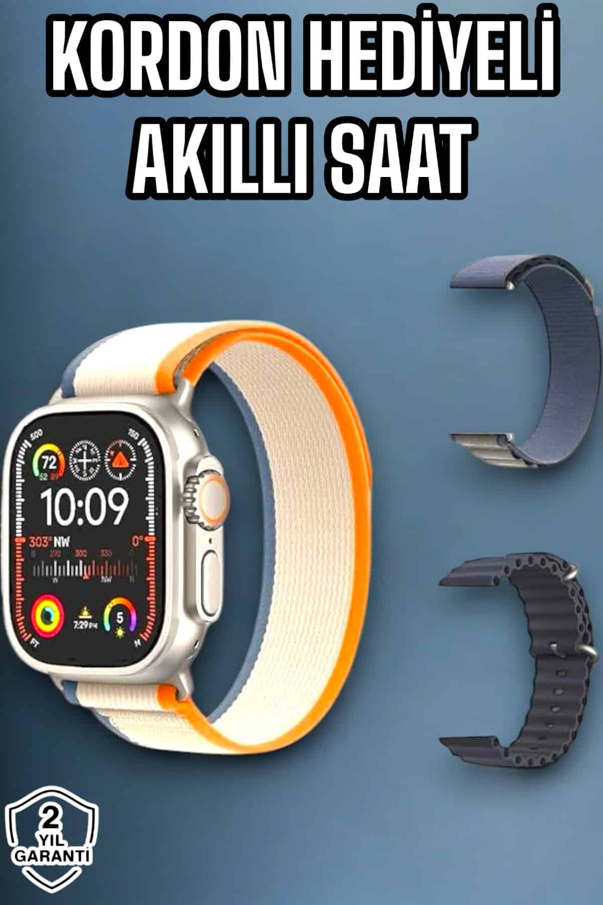 NFC ve GPS Özellikli, Arama Cevaplayabilen Akıllı Saat Android ve İOS Uyumlu