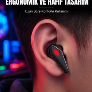 Led Işıklı Kablosuz Gaming Kulaklık Ergonomik Tasarım Yeni Nesil