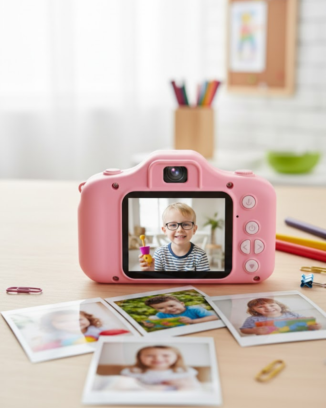 Kompakt Dijital Kamera HD Video ve Fotoğraf Kayıt Özellikli USB Şarjlı Mini Cihaz Yeni Nesil