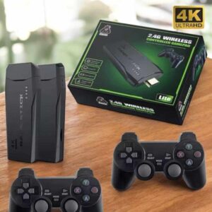 Gaming Atari 2.4g Uyumlu Kablosuz Çift Kol Game Stick
