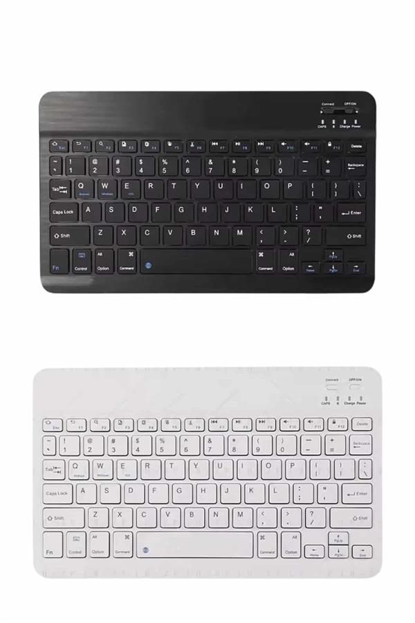 Uyumlu Kablosuz Bluetooth Şarj Edilebilir Mini Q Klavye