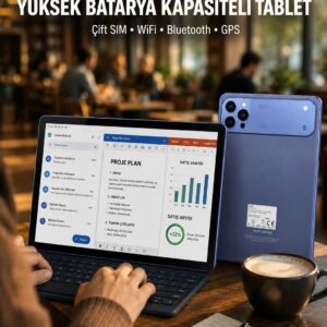 10.1 İnç Geniş Ekran Android Tablet 4G LTE Çift SIM Yeni Nesil