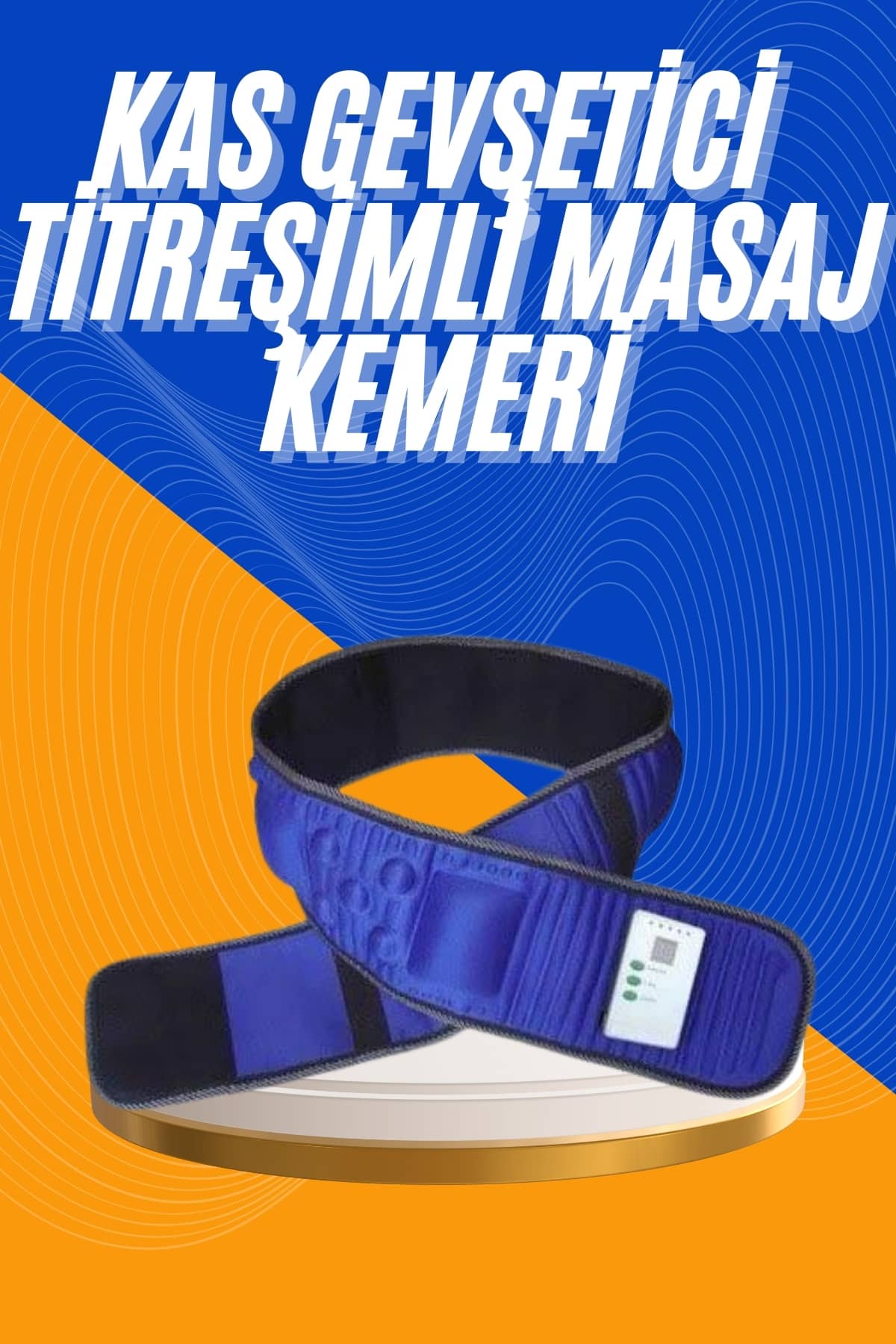 Sıkılaştırıcı Masaj Kemeri Fişli Güçlü Performans