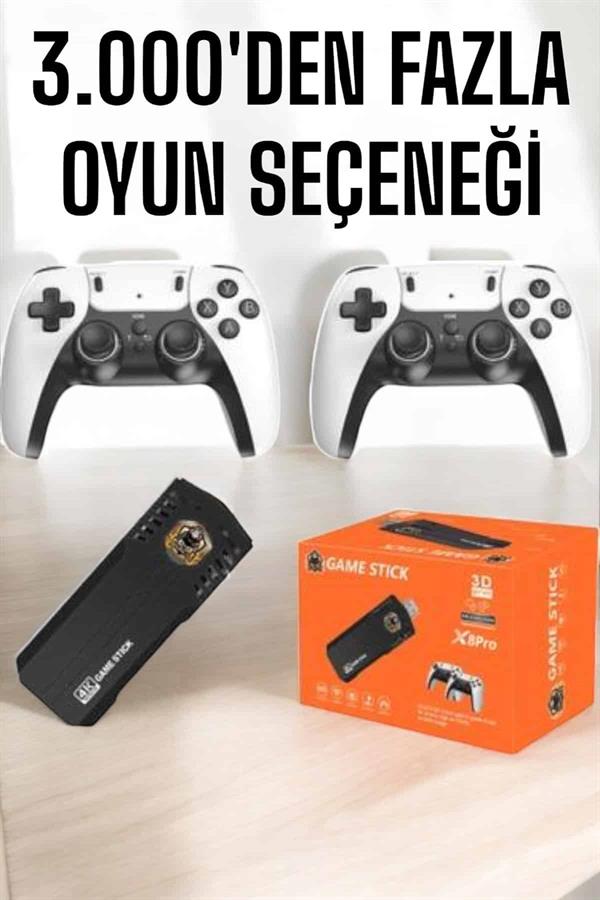 Joystick Çift Kollu Oyun Kolu Retro Oyun Yüksek Çözünürlüklü 3D Game Yeni Nesil