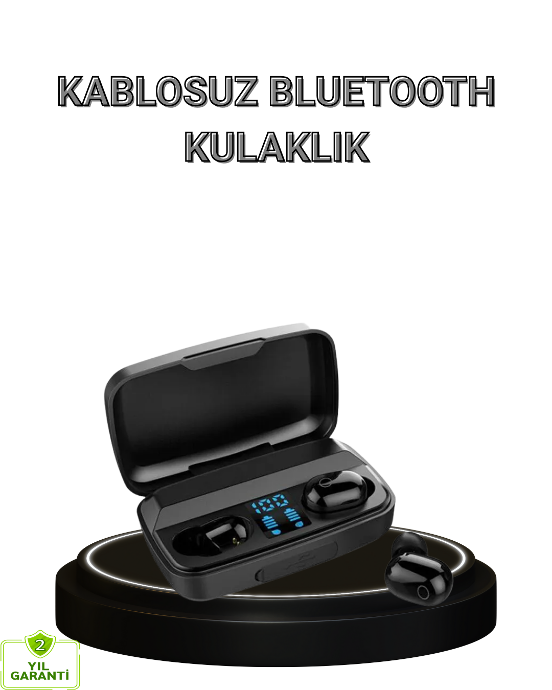 A10s Kablosuz Kulaklık Çipli Uzun Pil Ömürlü Dokunmatik