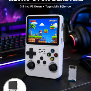 Retro El Konsolu – Gelişmiş Donanım ve Özelleştirilebilir Yazılım Yapısı Yeni Nesil