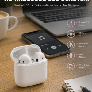 Yeni Nesil Bluetooth Kulaklık Eller Serbest Aramalar ve Yüksek Kaliteli Ses İçin İdeal Kulaklık