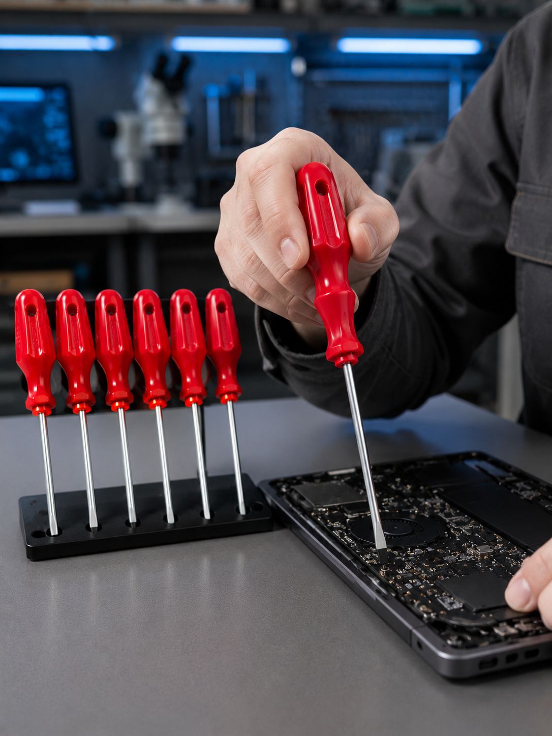 Çelik 7'li Tornavida Seti Ergonomik Sap Profesyonel Kullanım