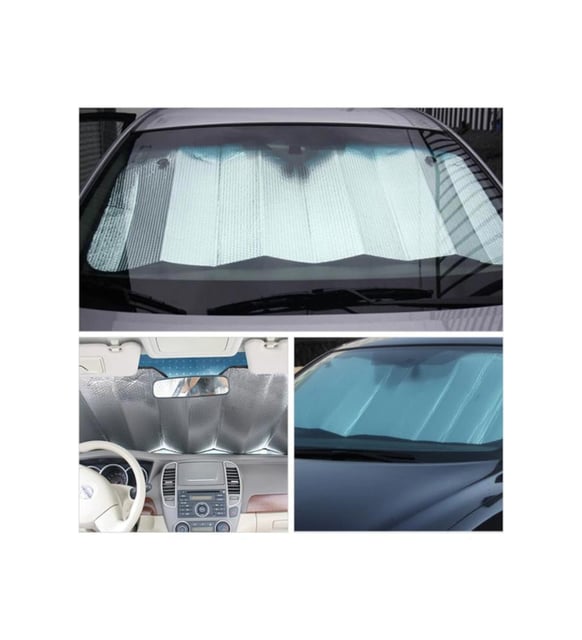 Araç Ön Cam Güneşlik Katlanabilir UV Koruma Ford Focus Renault Megane Skoda Superb Honda Civic