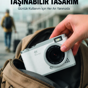 Taşınabilir Dijital Kamera Otomatik Odaklama ve Beauty Modu