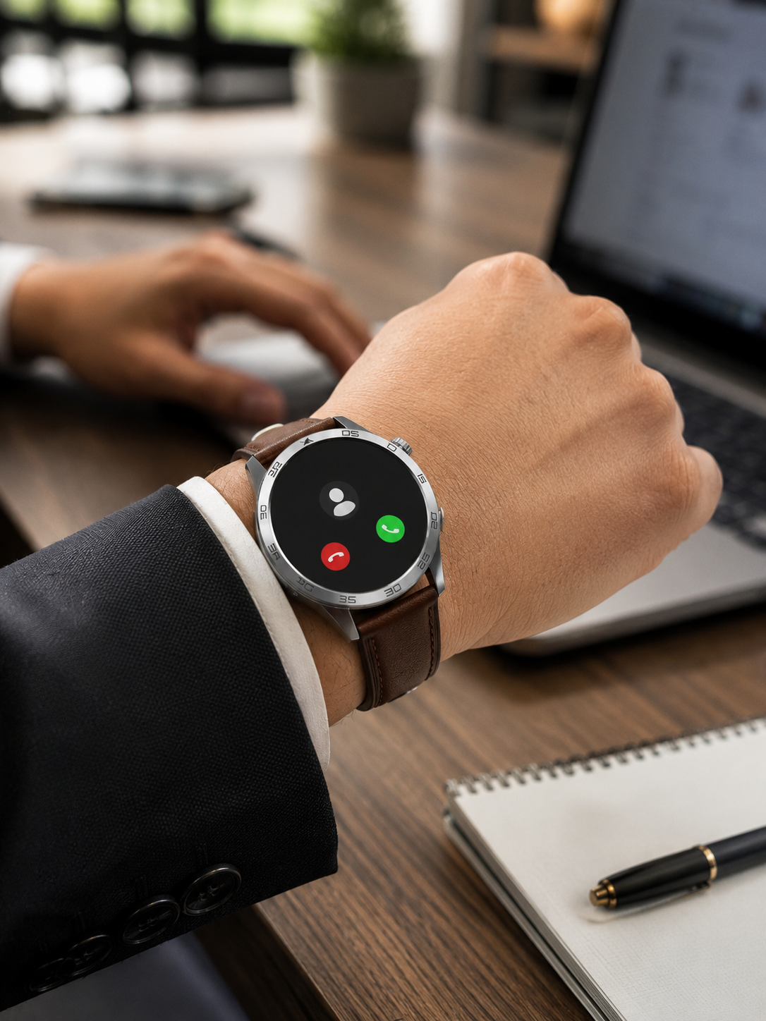 Bluetooth Bağlantılı Günlük Yaşam ve Spor Takip Akıllı Saati